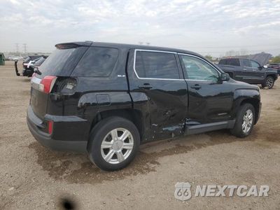 Trzecie zdjęcie samochodu z tyłu: 2016 GMC TERRAIN SLE VIN:2GKALMEK7G6355685 - miniatura