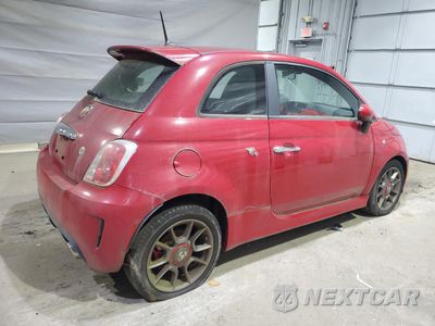 Trzecie zdjęcie samochodu z tyłu: 2013 FIAT 500 ABARTH VIN:3C3CFFFH8DT528846 - miniatura