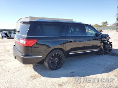 Trzecie zdjęcie samochodu z tyłu: 2021 LINCOLN NAVIGATOR L RESERVE VIN:5LMJJ3LT9MEL16524 - miniatura