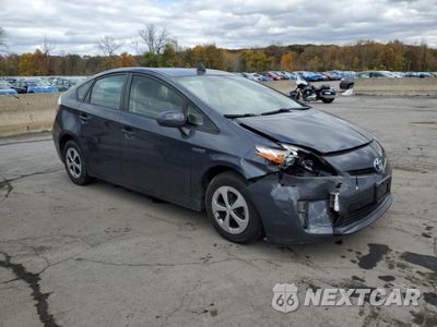 Czwarte zdjęcie samochodu z boku: 2013 TOYOTA PRIUS VIN:JTDKN3DUXD1712668 - miniatura