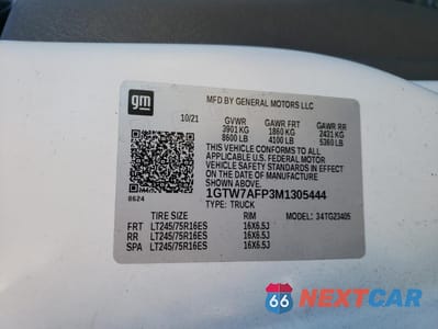 Zdjęcie 14 z 17 samochodu: 2021 GMC SAVANA G2500 VIN:1GTW7AFP3M1305444 - miniatura