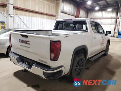 Trzecie zdjęcie samochodu z tyłu: 2020 GMC SIERRA K1500 ELEVATION VIN:3GTU9CET0LG362664 - miniatura