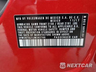 Zdjęcie 12 z 12 samochodu: 2018 VOLKSWAGEN JETTA S VIN:3VW2B7AJ1JM262768 - miniatura