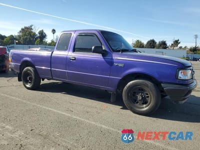 Czwarte zdjęcie samochodu z boku: 1995 FORD RANGER SUPER CAB VIN:1FTCR14U3SPA63271 - miniatura