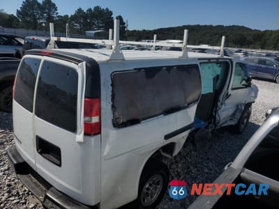 Trzecie zdjęcie samochodu z tyłu: 2019 CHEVROLET EXPRESS G3500 LT VIN:1GAZGPFG7K1290646 - miniatura