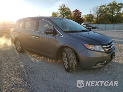 Czwarte zdjęcie samochodu z boku: 2016 HONDA ODYSSEY SE VIN:5FNRL5H32GB131968 - miniatura