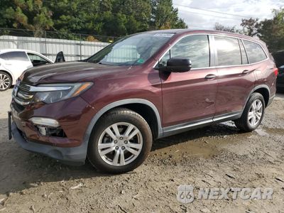 2016 HONDA PILOT LX 5FNYF5H13GB042654 - główne zdjęcie licytacji z USA - miniatura