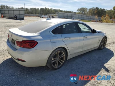 Trzecie zdjęcie samochodu z tyłu: 2019 BMW 430I GRAN COUPE VIN:WBA4J1C59KBM17326 - miniatura
