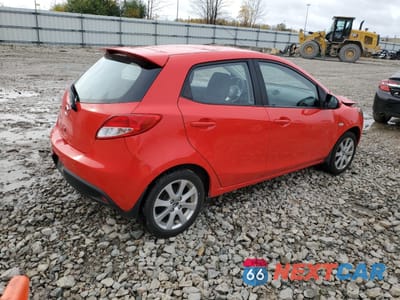 Trzecie zdjęcie samochodu z tyłu: 2013 MAZDA MAZDA2 VIN:JM1DE1LY0D0154711 - miniatura