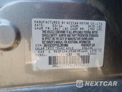 Zdjęcie 23 z 26 samochodu: 2016 NISS VERSA NOTE SV VIN:3N1CE2CP7GL391960 - miniatura