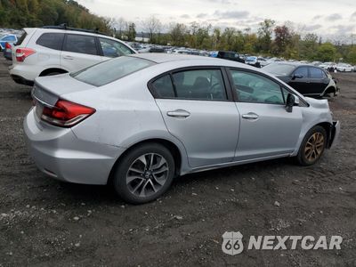Trzecie zdjęcie samochodu z tyłu: 2013 HONDA CIVIC EX VIN:2HGFB2F88DH537361 - miniatura