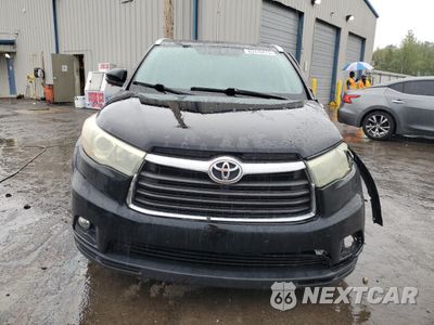 Piąte zdjęcie samochodu w środku: 2015 TOYOTA HIGHLANDER XLE VIN:5TDKKRFH7FS072811 - miniatura