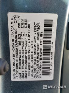 Zdjęcie 13 z 15 samochodu: 2014 HONDA CR-V EXL VIN:2HKRM4H78EH656493 - miniatura
