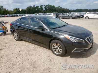 Czwarte zdjęcie samochodu z boku: 2017 HYUNDAI SONATA SE VIN:5NPE24AF9HH561919 - miniatura