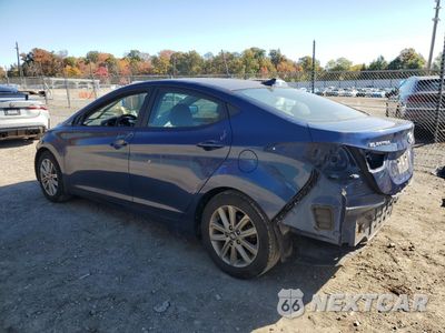 Drugie zdjęcie samochodu z przodu: 2015 HYUNDAI ELANTRA SE VIN:5NPDH4AE8FH641324 - miniatura