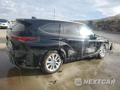 Trzecie zdjęcie samochodu z tyłu: 2025 TOYOTA HIGHLANDER LE VIN:5TDKDRBH3SS577240 - miniatura