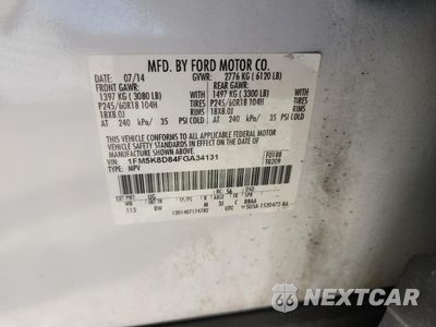 Zdjęcie 12 z 12 samochodu: 2015 FORD EXPLORER XLT VIN:1FM5K8D84FGA34131 - miniatura