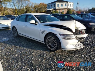 Czwarte zdjęcie samochodu z boku: 2023 GENESIS G80 VIN:KMTGE4S16PU004698 - miniatura
