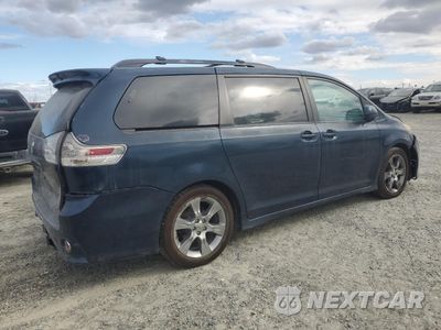 Trzecie zdjęcie samochodu z tyłu: 2011 TOYOTA SIENNA SPORT VIN:5TDXK3DC4BS076285 - miniatura