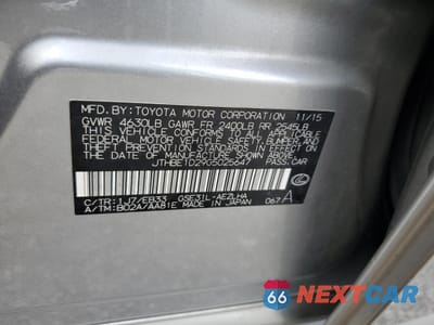 Zdjęcie 12 z 14 samochodu: 2016 LEXUS IS 350 VIN:JTHBE1D29G5025647 - miniatura