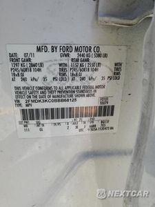Zdjęcie 13 z 13 samochodu: 2011 FORD EDGE LIMITED VIN:2FMDK3KC0BBB68125 - miniatura