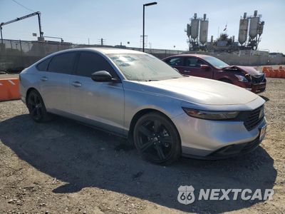 Czwarte zdjęcie samochodu z boku: 2024 HONDA ACCORD HYBRID SPORT-L VIN:1HGCY2F74RA066226 - miniatura