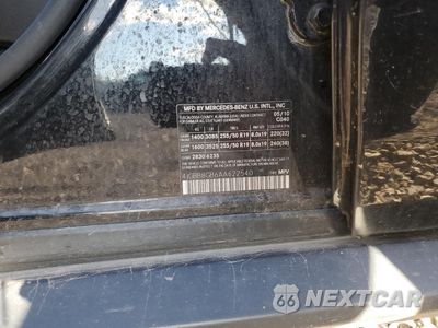 Zdjęcie 13 z 13 samochodu: 2010 MERCEDES-BENZ ML 350 4MATIC VIN:4JGBB8GB6AA622540 - miniatura