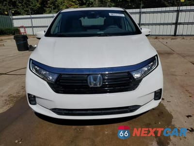 Piąte zdjęcie samochodu w środku: 2021 HONDA ODYSSEY EXL VIN:5FNRL6H74MB017068 - miniatura