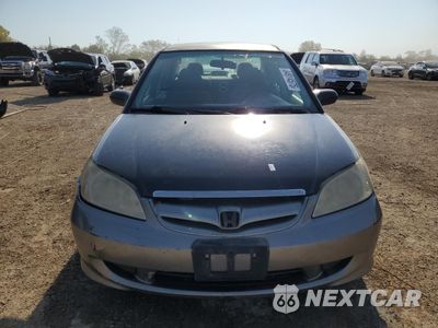 Piąte zdjęcie samochodu w środku: 2005 HONDA CIVIC LX VIN:JHMES165X5S000994 - miniatura