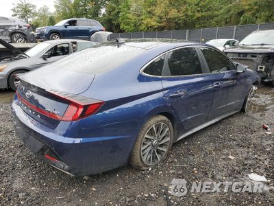 Trzecie zdjęcie samochodu z tyłu: 2021 HYUNDAI SONATA LIMITED VIN:5NPEH4J21MH083419 - miniatura