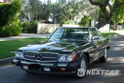 Drugie zdjęcie samochodu z przodu: 1986 MERCEDES-BENZ 560 SL VIN:WDBBA48D4GA047068 - miniatura