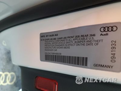 Zdjęcie 12 z 15 samochodu: 2024 AUDI A5 PREMIUM 45 VIN:WAUDACF58RA082230 - miniatura