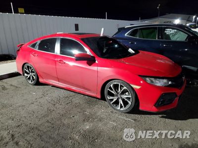 Czwarte zdjęcie samochodu z boku: 2019 HONDA CIVIC SI VIN:2HGFC1E59KH706931 - miniatura