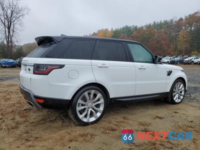Trzecie zdjęcie samochodu z tyłu: 2020 LAND ROVER RANGE ROVER SPORT HSE VIN:SALWR2SU9LA748717 - miniatura