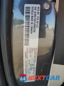 Zdjęcie 13 z 13 samochodu: 2020 CHRYSLER VOYAGER LXI VIN:2C4RC1DG1LR262759 - miniatura