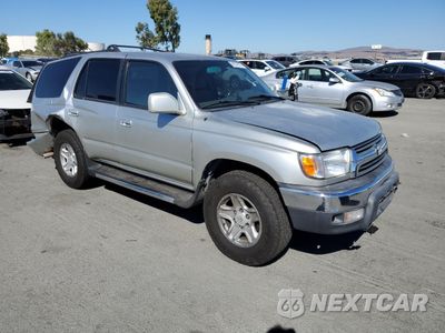Czwarte zdjęcie samochodu z boku: 2002 TOYOTA 4RUNNER SR5 VIN:JT3GN86R420241071 - miniatura