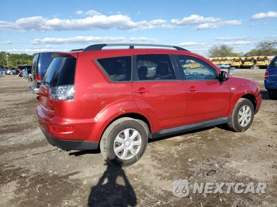 Trzecie zdjęcie samochodu z tyłu: 2012 MITSUBISHI OUTLANDER ES VIN:JA4AS2AW4CU005867 - miniatura