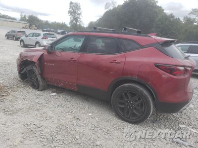 Drugie zdjęcie samochodu z przodu: 2022 CHEVROLET BLAZER 2LT VIN:3GNKBCR46NS185771 - miniatura