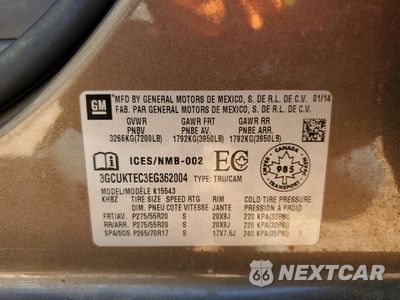 Zdjęcie 13 z 15 samochodu: 2014 CHEVROLET SILVERADO K1500 HIGH COUNTRY VIN:3GCUKTEC3EG362004 - miniatura