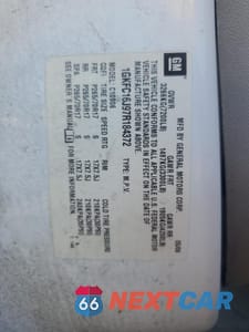 Zdjęcie 13 z 13 samochodu: 2007 GMC YUKON XL C1500 VIN:1GKFC16J97R184372 - miniatura