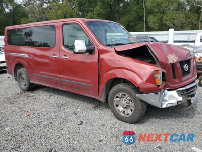 Czwarte zdjęcie samochodu z boku: 2019 NISSAN NV 3500 DELIVERY VAN VIN:5BZBF0AA7KN851281 - miniatura