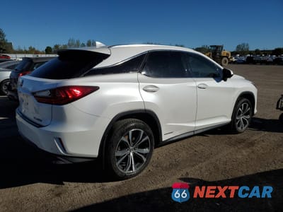 Trzecie zdjęcie samochodu z tyłu: 2017 LEXUS RX 450H BASE VIN:2T2BGMCA1HC008945 - miniatura