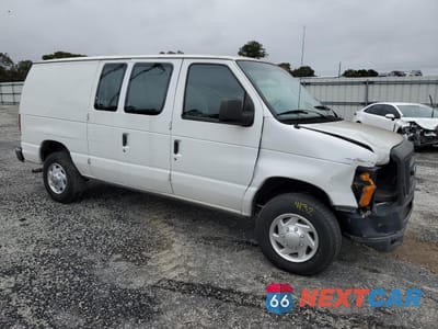 Czwarte zdjęcie samochodu z boku: 2010 FORD E250 DELIVERY VAN VIN:1FTNE2EW8ADB03113 - miniatura