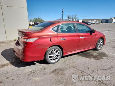 Trzecie zdjęcie samochodu z tyłu: 2014 NISSAN SENTRA S VIN:3N1AB7AP9EY320954 - miniatura