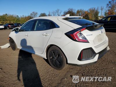 Drugie zdjęcie samochodu z przodu: 2018 HONDA CIVIC EX VIN:SHHFK7H52JU429803 - miniatura