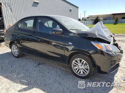 Czwarte zdjęcie samochodu z boku: 2024 MITSUBISHI MIRAGE G4 ES VIN:ML32FUFJ2RHF20266 - miniatura