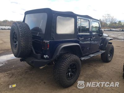 Trzecie zdjęcie samochodu z tyłu: 2013 JEEP WRANGLER UNLIMITED SPORT VIN:1C4BJWDGXDL510084 - miniatura