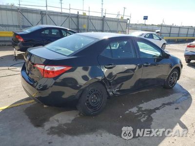 Trzecie zdjęcie samochodu z tyłu: 2015 TOYOTA COROLLA L VIN:2T1BURHE6FC347624 - miniatura