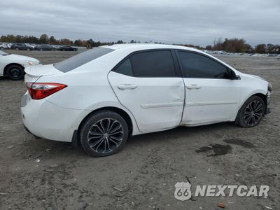 Trzecie zdjęcie samochodu z tyłu: 2016 TOYOTA COROLLA L VIN:2T1BURHE5GC698350 - miniatura