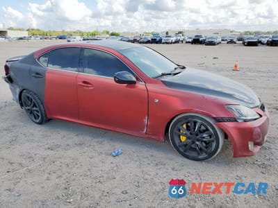 Czwarte zdjęcie samochodu z boku: 2008 LEXUS IS 350 VIN:JTHBE262985017861 - miniatura